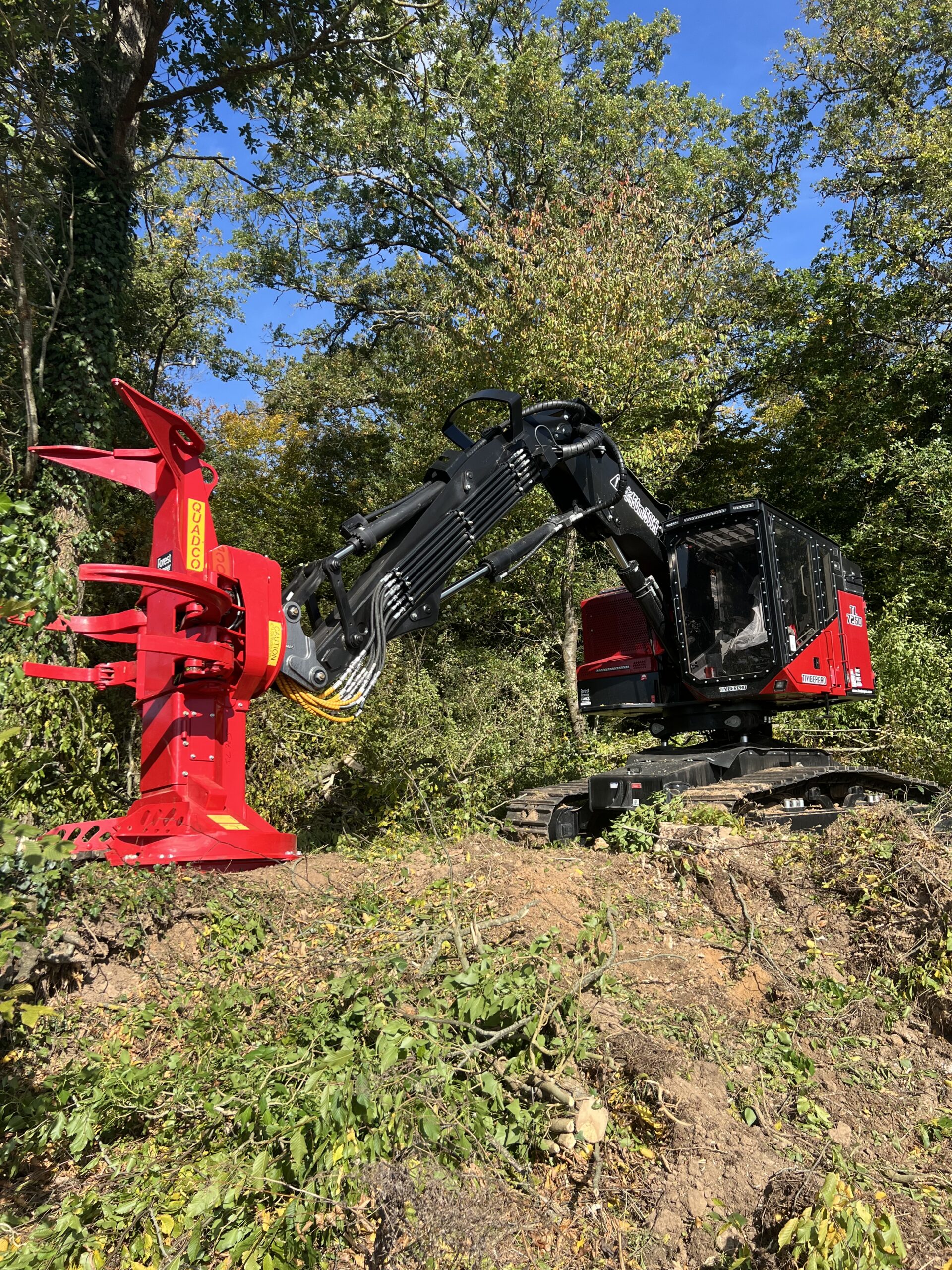 Abatteuse forestière BIOFOREST