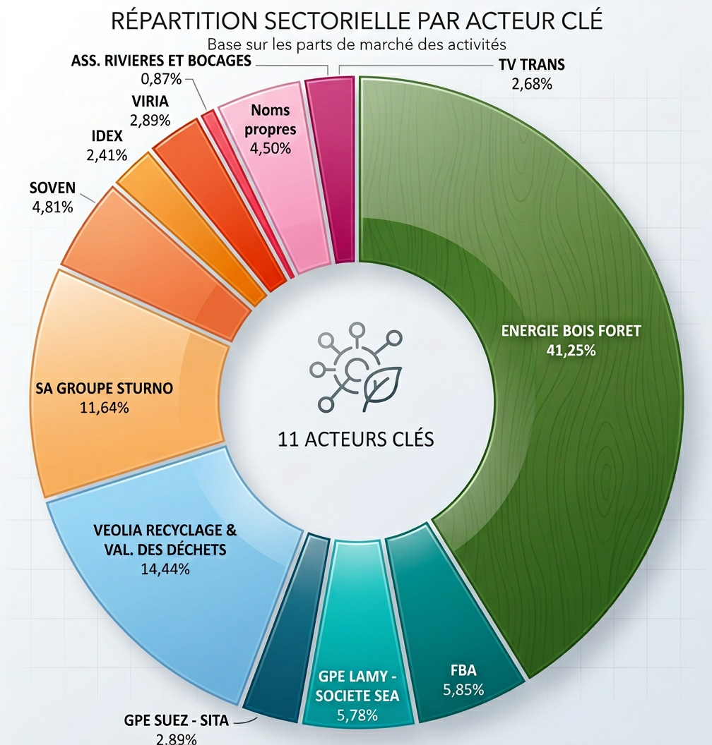 Répartition du capital de Biocombustibles