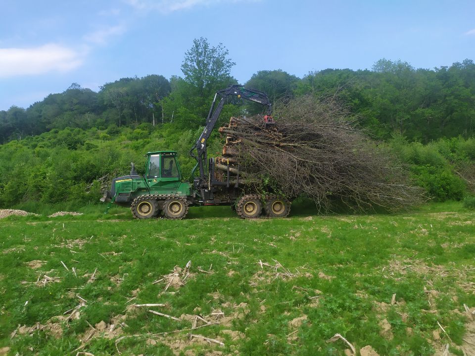Porteur de débardage